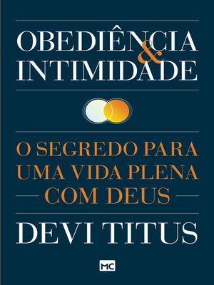 cover image of Obediência e intimidade